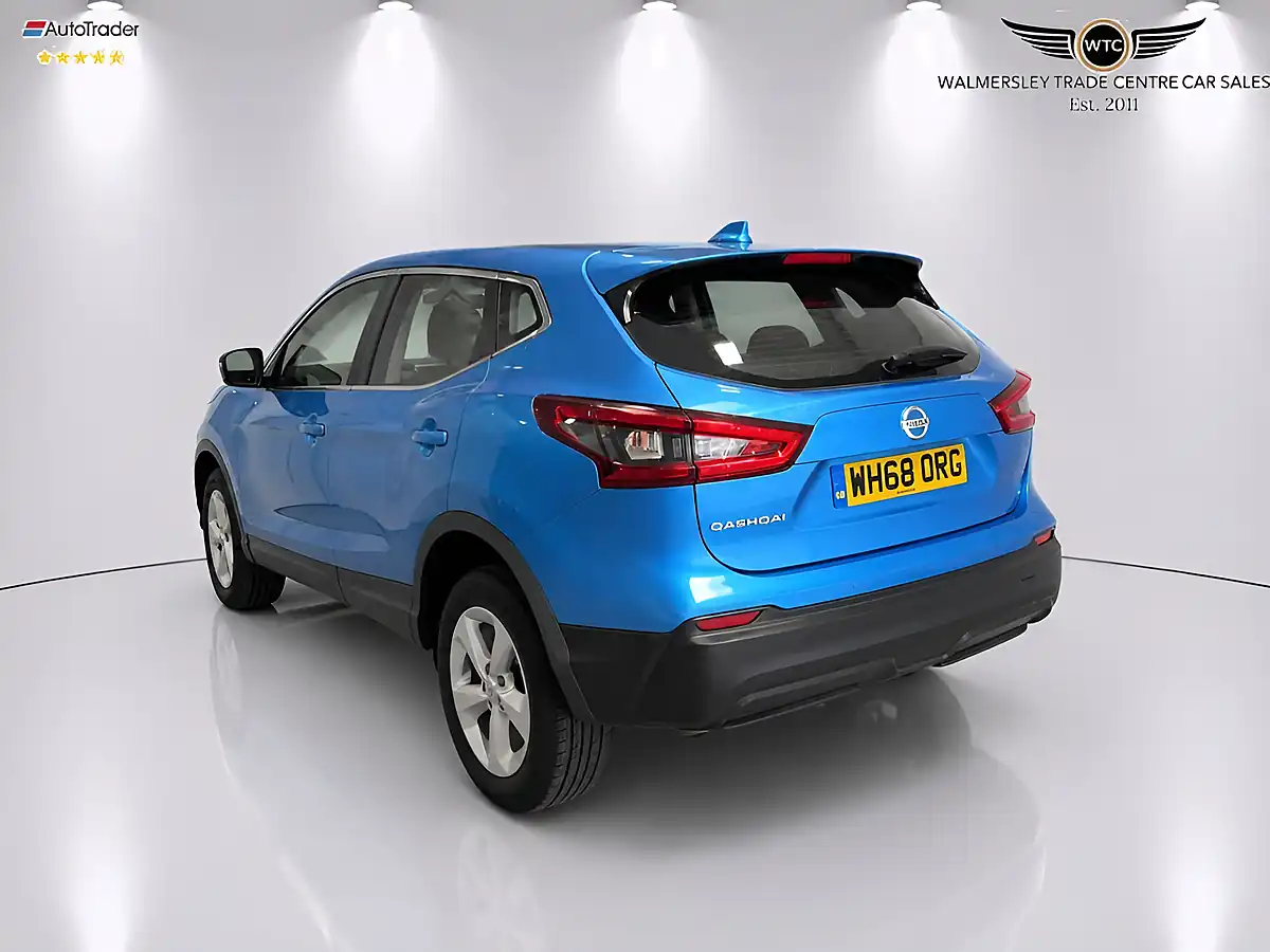 Used 2019 Nissan Qashqai Acenta Premium Blue - Interior and Exterior details 6