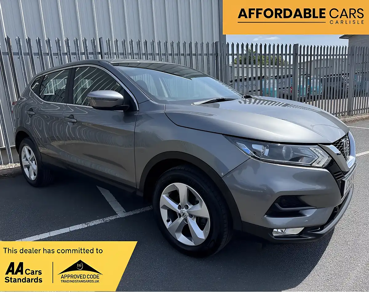 Used 2019 Nissan Qashqai Acenta Premium Grey - Front View