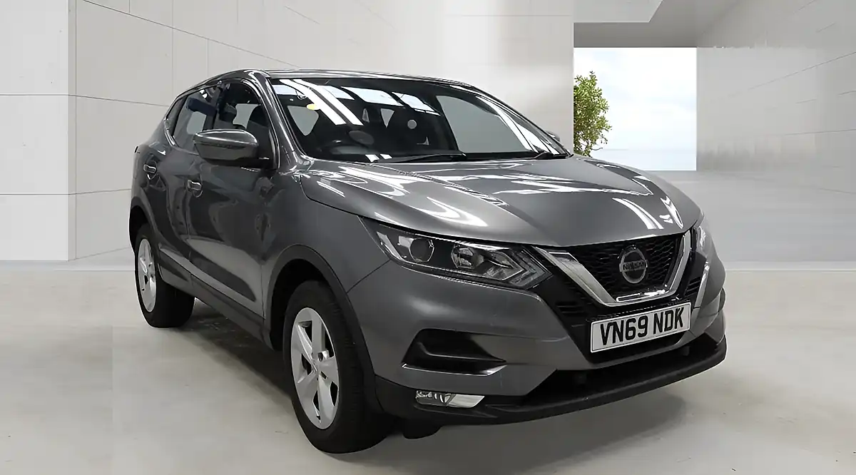 Used 2019 Nissan Qashqai Acenta Premium Grey - Front View