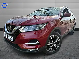 Used 2019 Nissan Qashqai N-Connecta Red - Interior and Exterior details 2