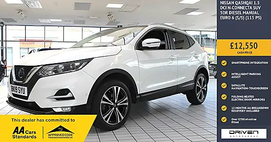 2019 Nissan Qashqai 1.5 dCi N-Connecta