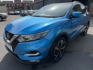 Used 2019 Nissan Qashqai Tekna Blue - Interior and Exterior details 3