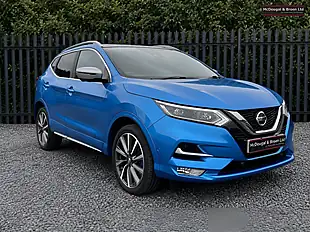 Used 2019 Nissan Qashqai Tekna+ Blue - Interior and Exterior details 7