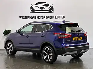 Used 2019 Nissan Qashqai Tekna Blue - Interior and Exterior details 2