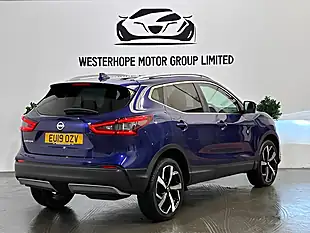 Used 2019 Nissan Qashqai Tekna Blue - Interior and Exterior details 4