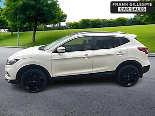 Used 2019 Nissan Qashqai Tekna White - Interior and Exterior details 2