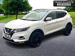 Used 2019 Nissan Qashqai Tekna White - Interior and Exterior details 3
