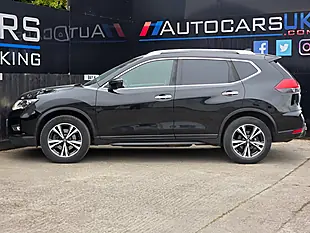 Used 2019 Nissan X-Trail N-Connecta Black - Interior and Exterior details 8