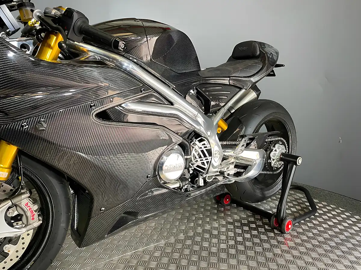 Used 2019 Norton V4SS Carbon Black - Interior and Exterior details 15