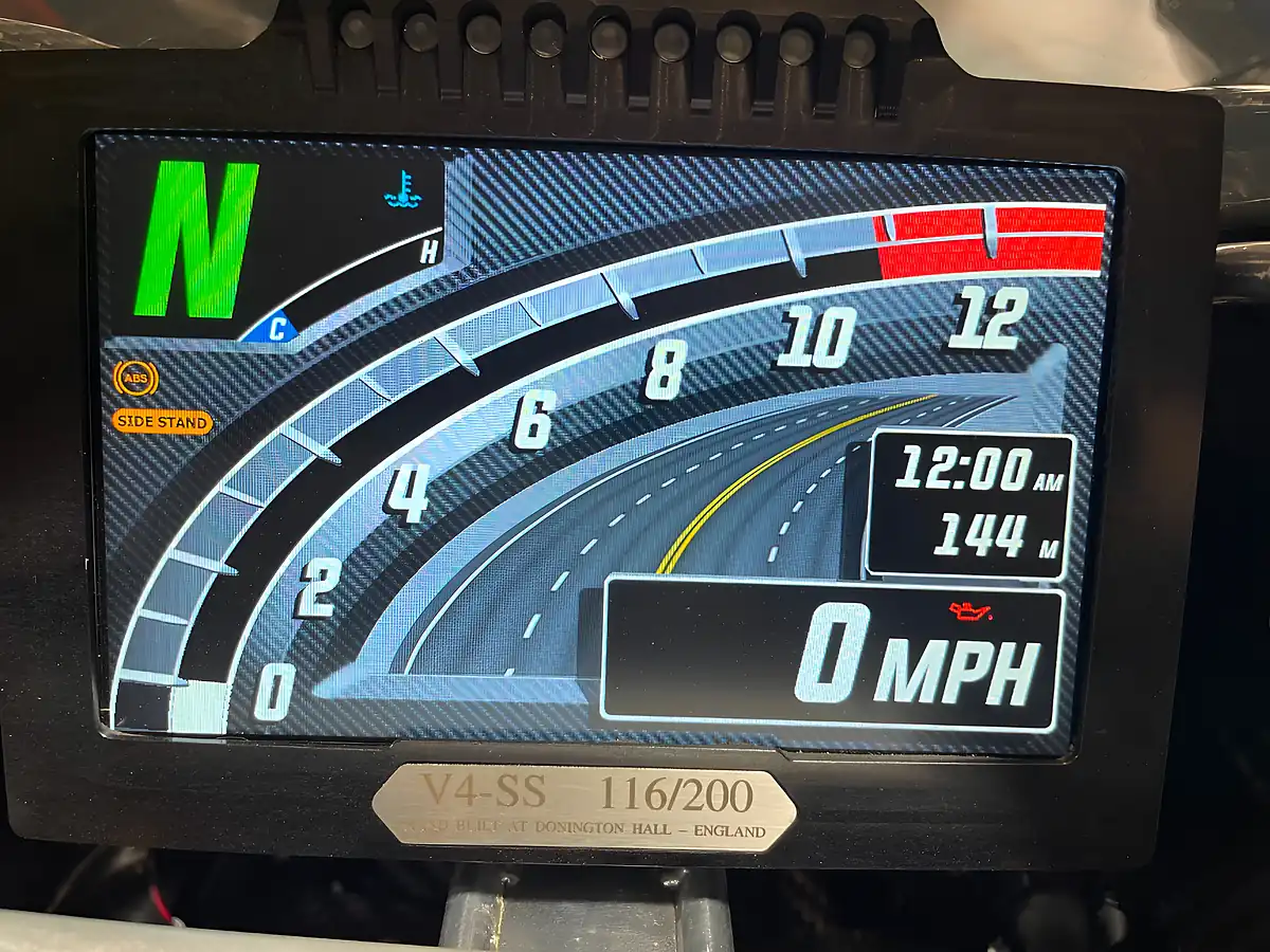 Used 2019 Norton V4SS Carbon Black - Interior and Exterior details 17