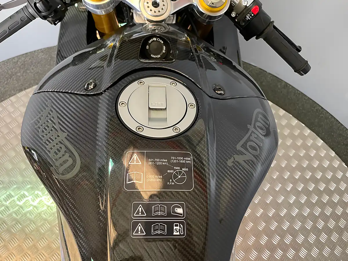 Used 2019 Norton V4SS Carbon Black - Interior and Exterior details 18