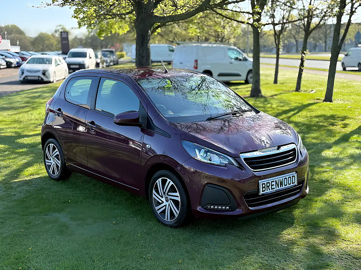 Used 2019 Peugeot 108 Active Purple - Front View