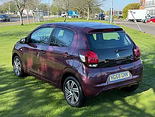 Used 2019 Peugeot 108 Active Purple - Interior and Exterior details 5
