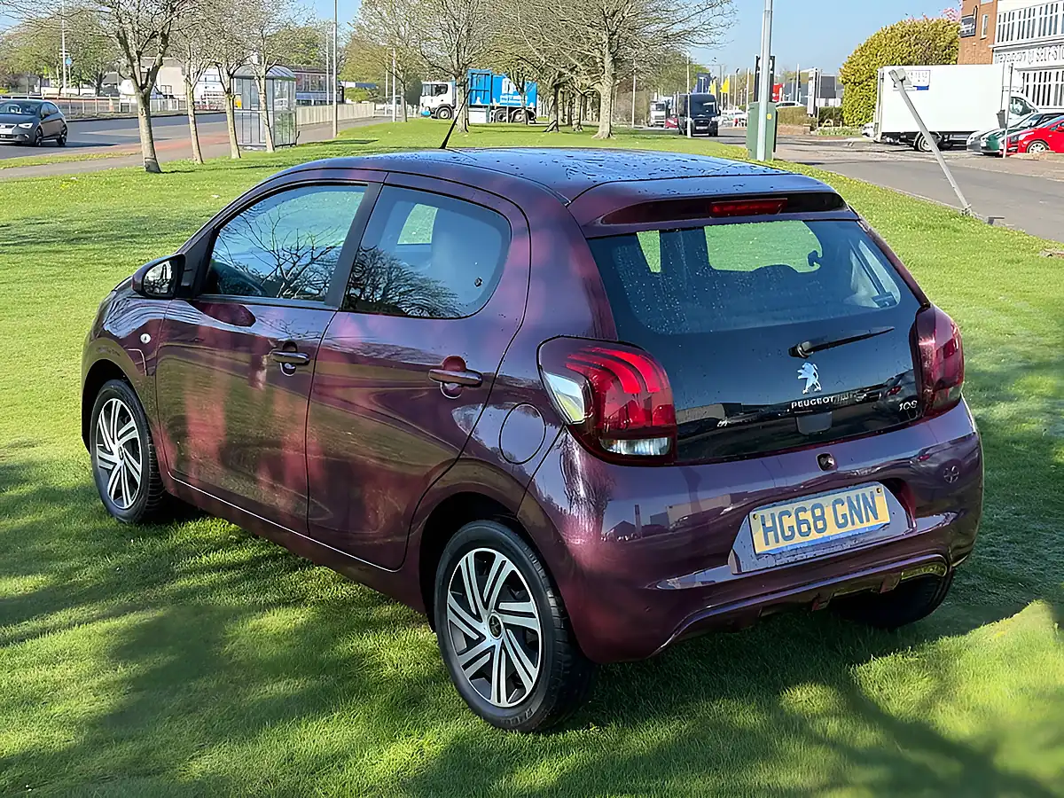 Used 2019 Peugeot 108 Active Purple - Interior and Exterior details 5