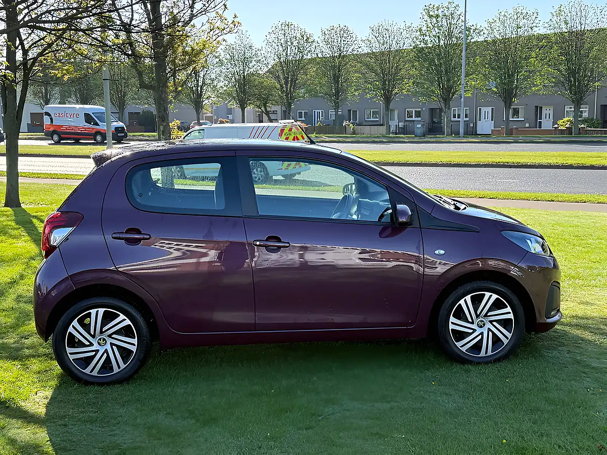 Used 2019 Peugeot 108 Active Purple - Interior and Exterior details 7