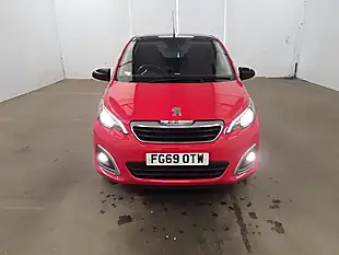 Used 2019 Peugeot 108 Allure Edition Red - Interior and Exterior details 3