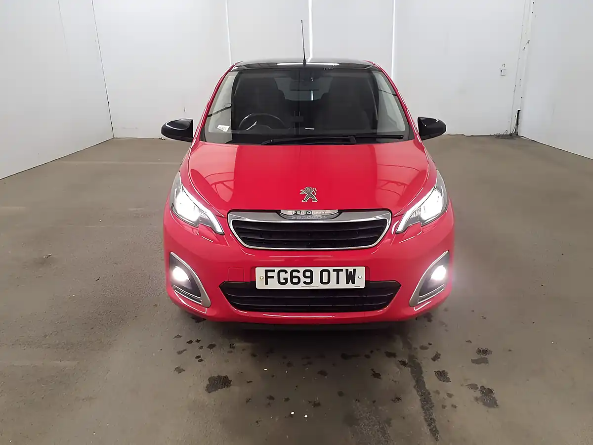Used 2019 Peugeot 108 Allure Edition Red - Interior and Exterior details 3
