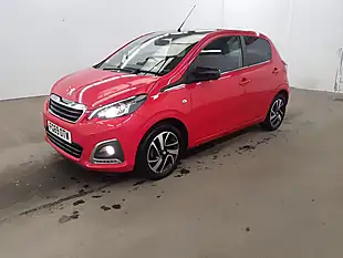 Used 2019 Peugeot 108 Allure Edition Red - Interior and Exterior details 4