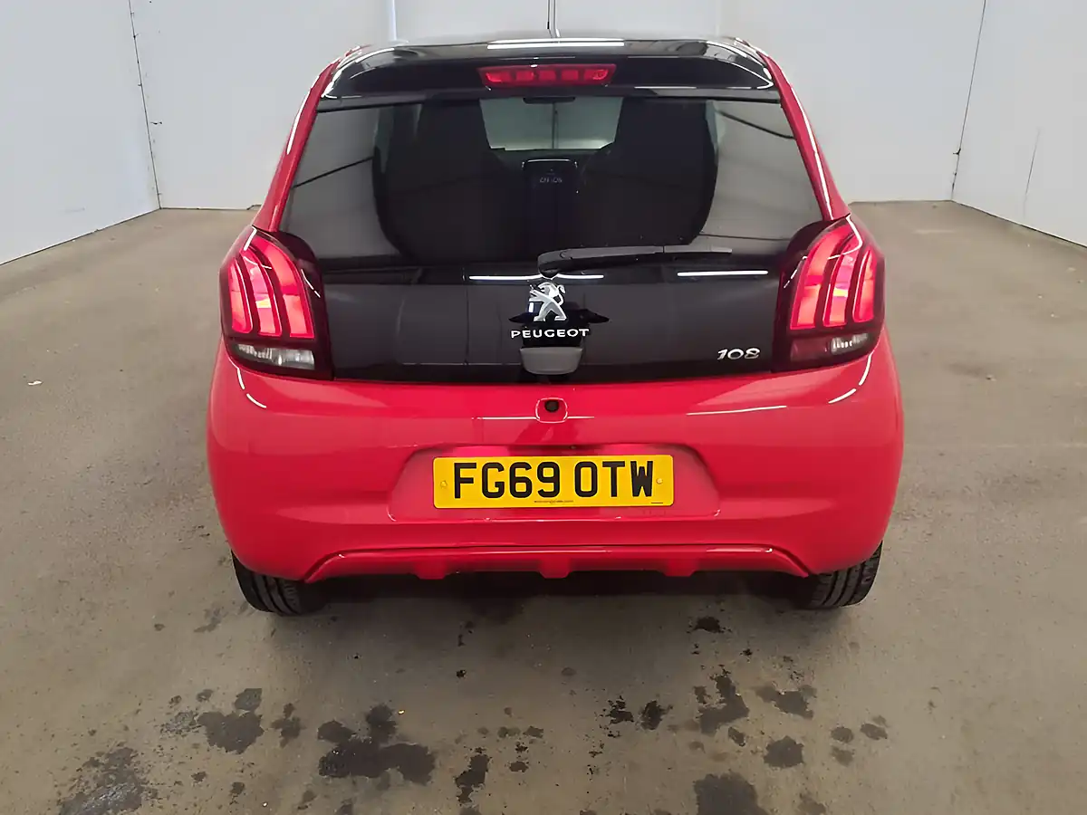 Used 2019 Peugeot 108 Allure Edition Red - Interior and Exterior details 7