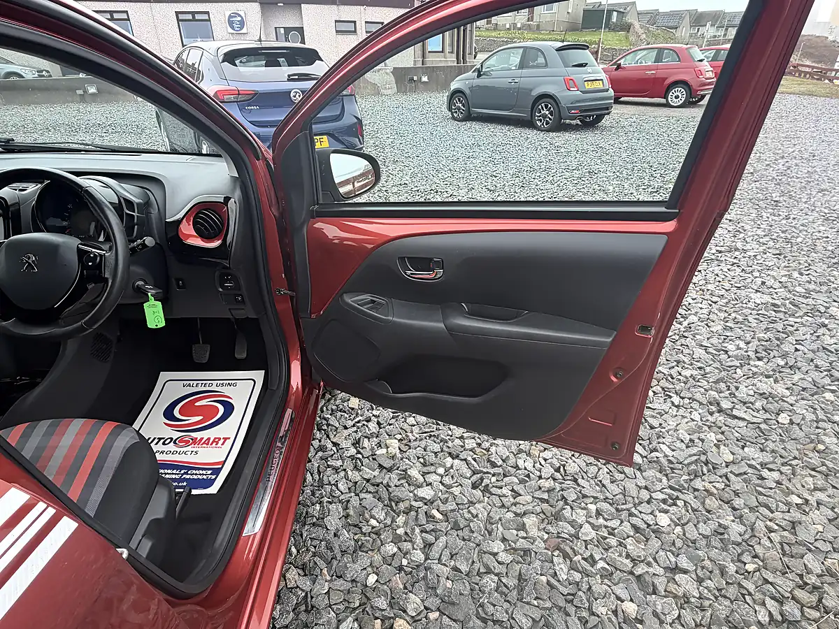 Used 2019 Peugeot 108 Collection Red - Interior and Exterior details 15