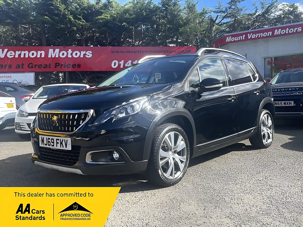 Used 2019 Peugeot 2008 Allure Premium Black - Front View