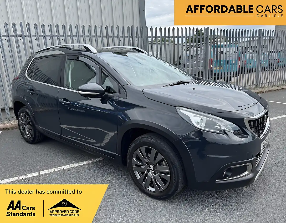 Used 2019 Peugeot 2008 Allure Premium Grey - Front View