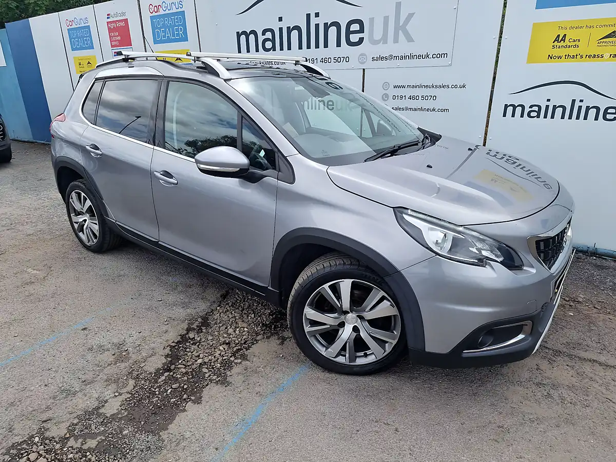 Used 2019 Peugeot 2008 Allure Premium Grey - Front View