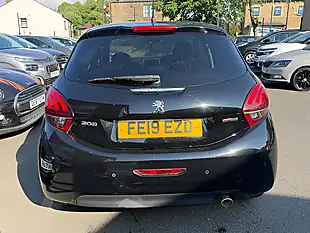 Used 2019 Peugeot 208 GT Line Black - Interior and Exterior details 5