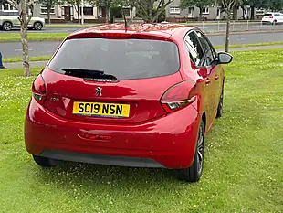 Used 2019 Peugeot 208 Tech Edition Red - Interior and Exterior details 5