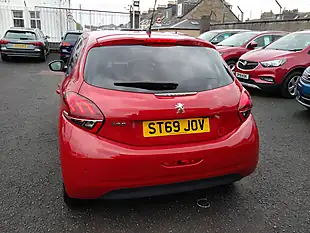 Used 2019 Peugeot 208 Tech Edition Red - Interior and Exterior details 5