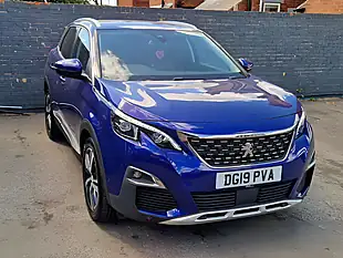 Used 2019 Peugeot 3008 Allure Blue - Interior and Exterior details 3