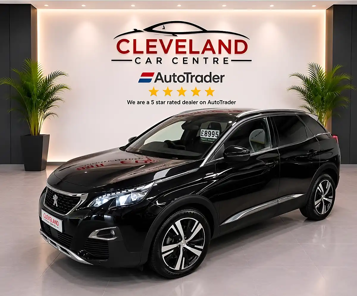 Used 2019 Peugeot 3008 GT Line Black - Front View