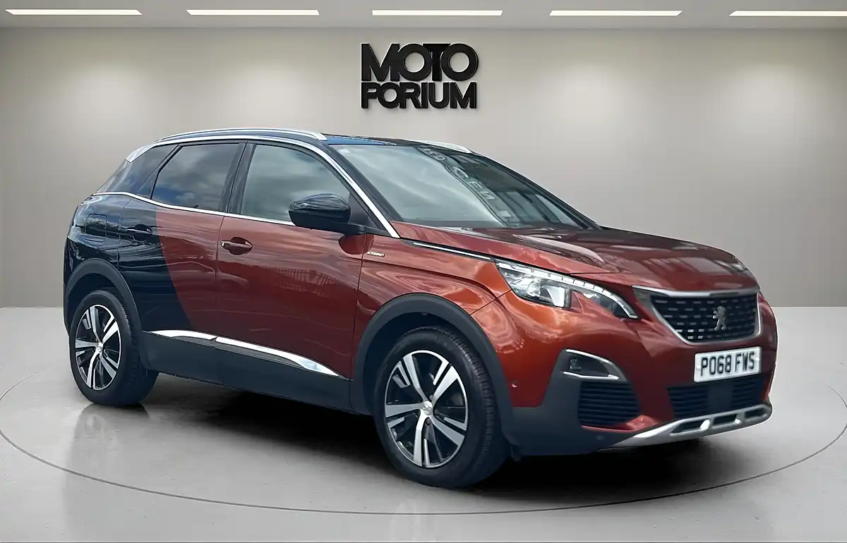 Used 2019 Peugeot 3008 GT Line Bronze - Front View
