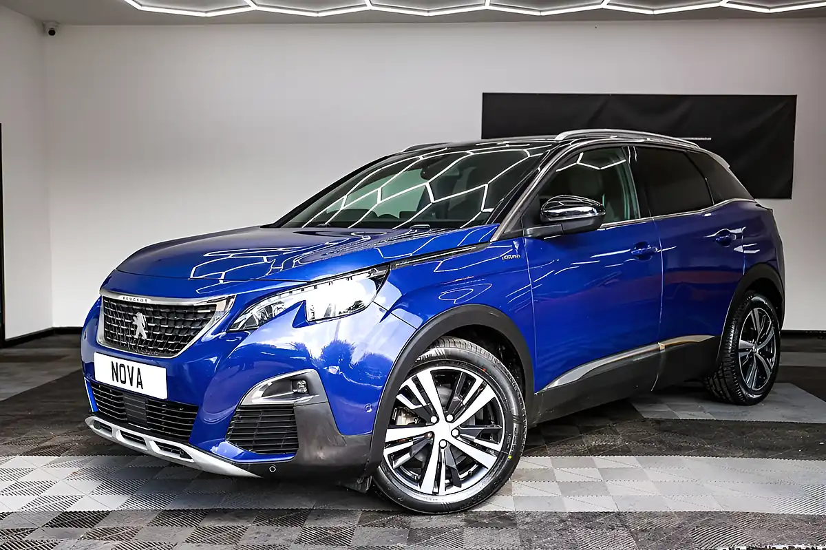 Used 2019 Peugeot 3008 GT Line Magnetic Blue - Interior and Exterior details 2