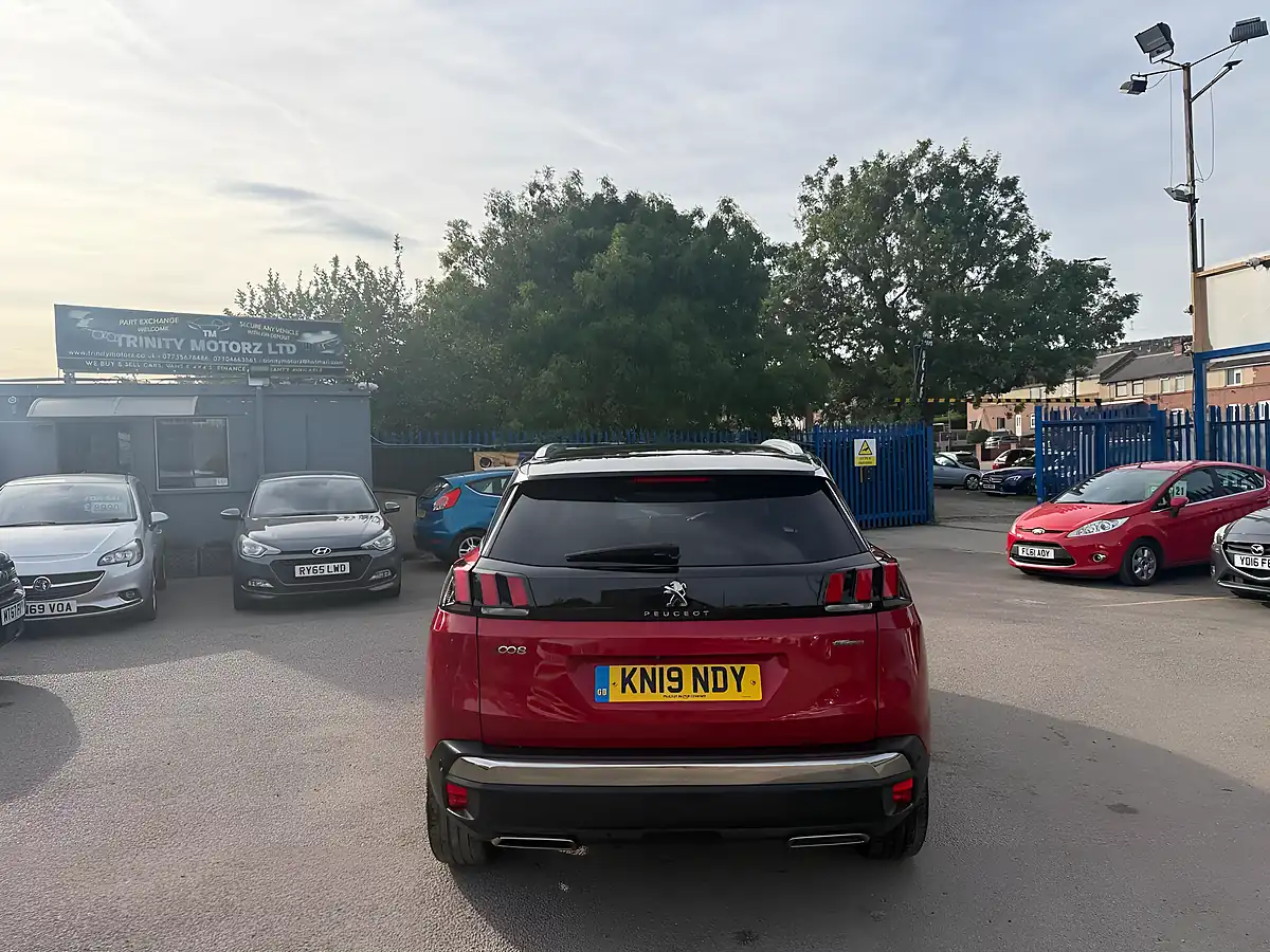 Used 2019 Peugeot 3008 GT Line Premium Red - Interior and Exterior details 5