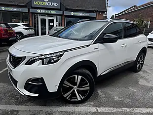 Used 2019 Peugeot 3008 GT Line White - Interior and Exterior details 8