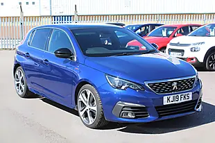 Used 2019 Peugeot 308 GT Line Blue - Interior and Exterior details 4