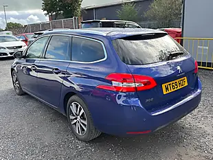 Used 2019 Peugeot 308 Sw Allure Blue - Interior and Exterior details 5