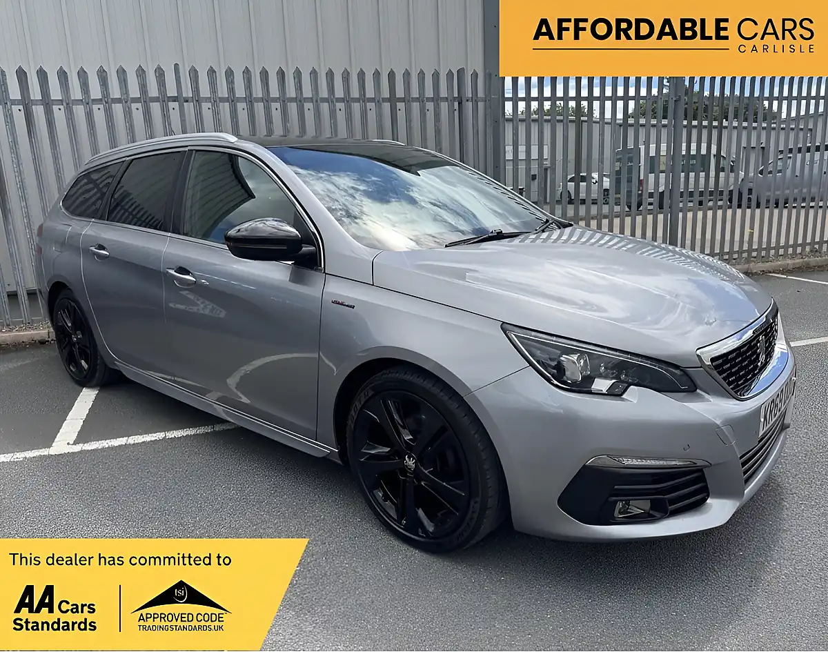 Used 2019 Peugeot 308 Sw GT Line Grey - Front View