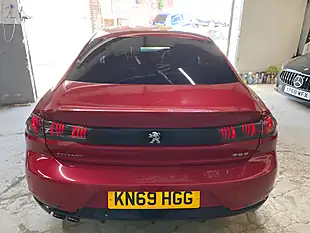 Used 2019 Peugeot 508 GT Line Fastback Red - Interior and Exterior details 13