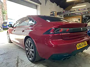 Used 2019 Peugeot 508 GT Line Fastback Red - Interior and Exterior details 4