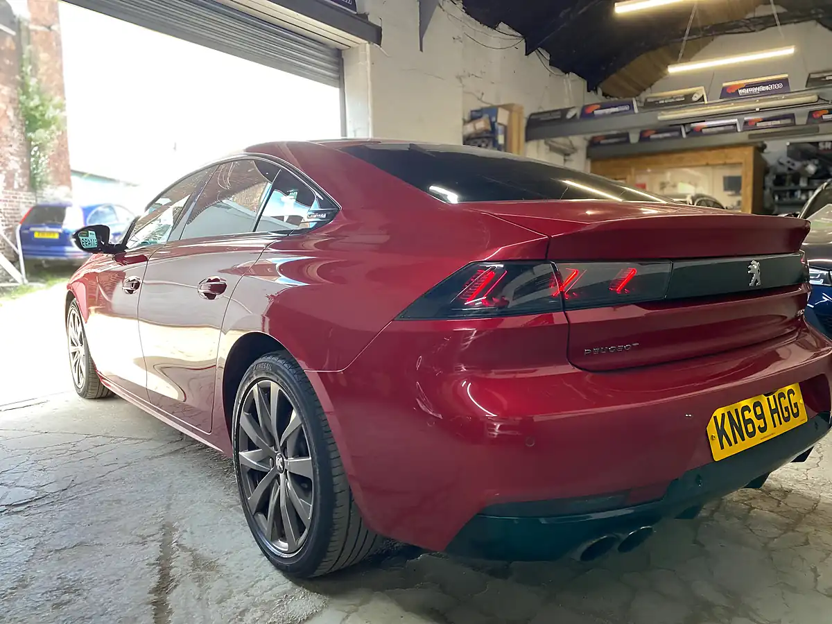 Used 2019 Peugeot 508 GT Line Fastback Red - Interior and Exterior details 4
