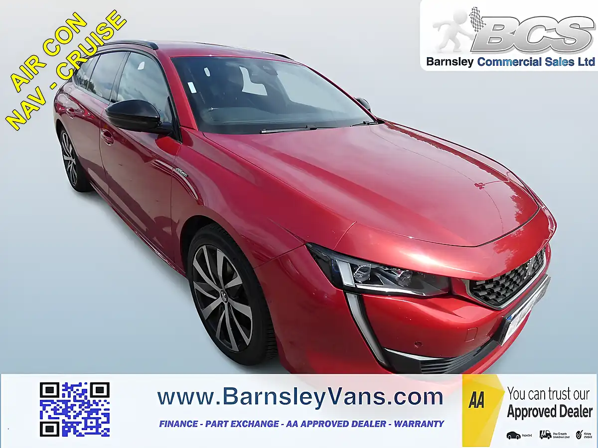 Used 2019 Peugeot 508 Sw GT Line Red - Front View