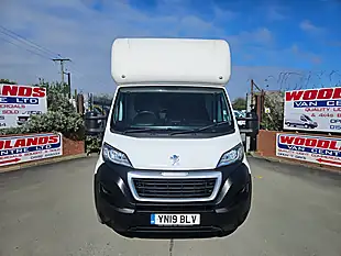 Used 2019 Peugeot Boxer 335 Lwb Low Loader Luton White - Interior and Exterior details 3