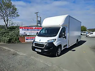 Used 2019 Peugeot Boxer 335 Lwb Low Loader Luton White - Interior and Exterior details 4