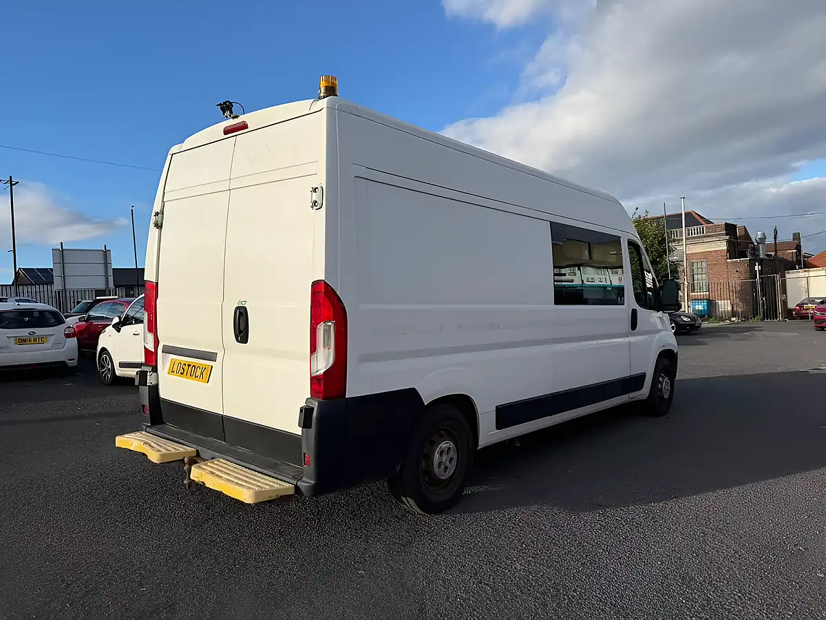 Used 2019 Peugeot Boxer 335 Panel Van White - Interior and Exterior details 2