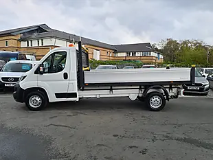 Used 2019 Peugeot Boxer Dropside L3 Plus White - Interior and Exterior details 8