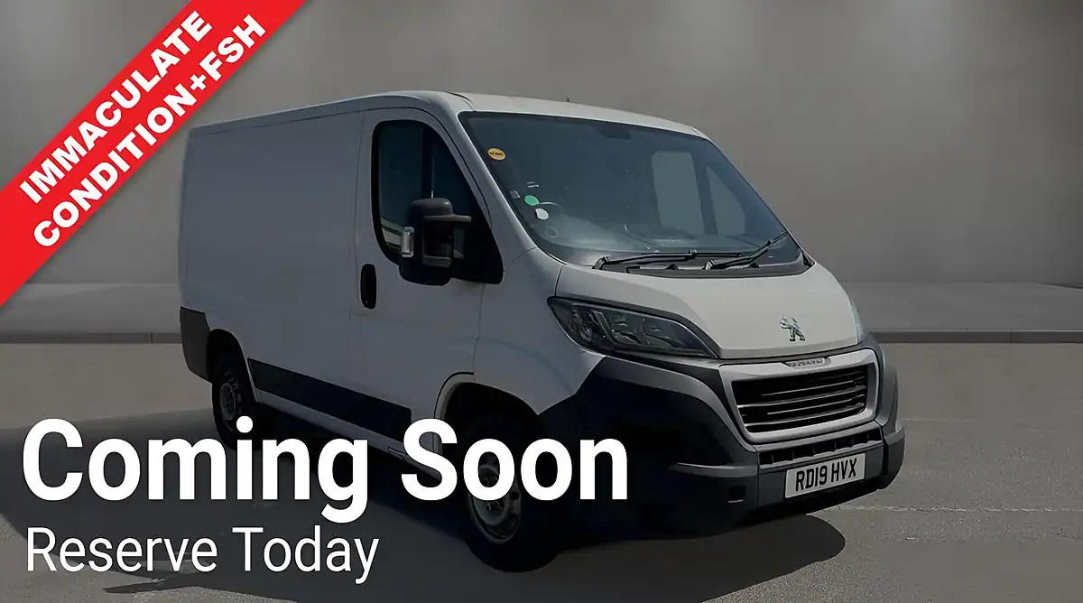 Used 2019 Peugeot Boxer Professional Nav White - Front View