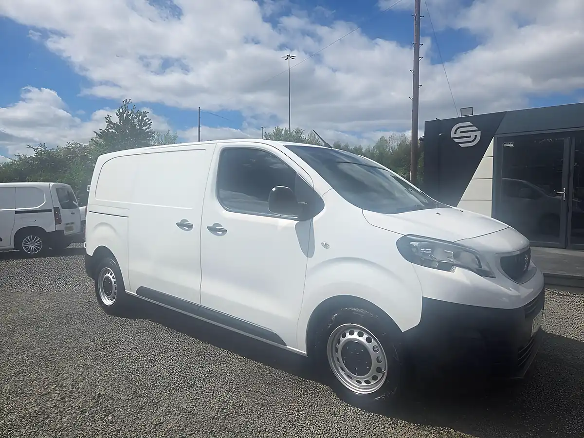 Used 2019 Peugeot Expert S Standard Panel Van Mwb White - Front View