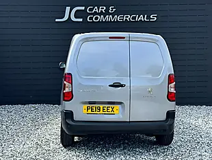 Used 2019 Peugeot Partner Professional Standard Panel Van Grey - Interior and Exterior details 4